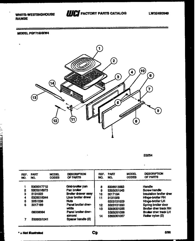Diagram for PGF716HXD4