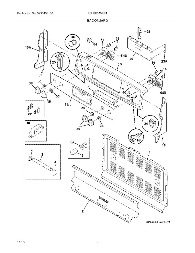 Diagram for PGLEF365ES1