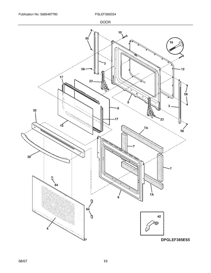 Diagram for PGLEF365ES4