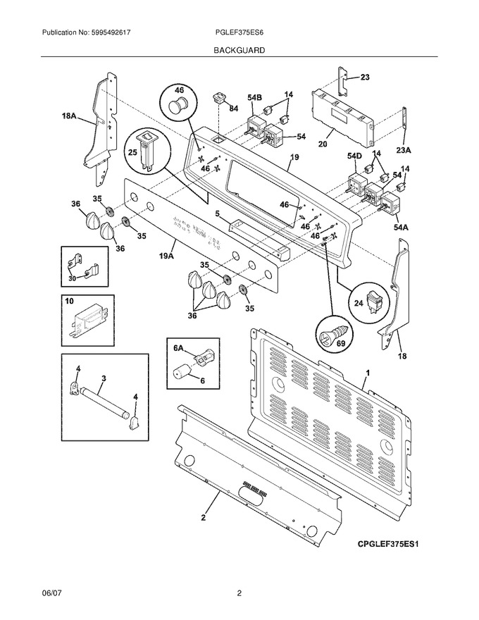 Diagram for PGLEF375ES6