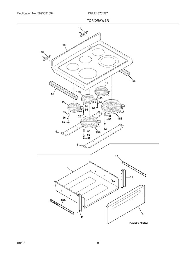 Diagram for PGLEF375ES7