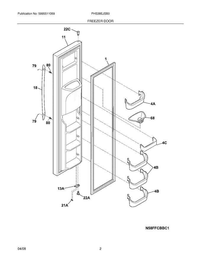 Diagram for PHS38EJSB0
