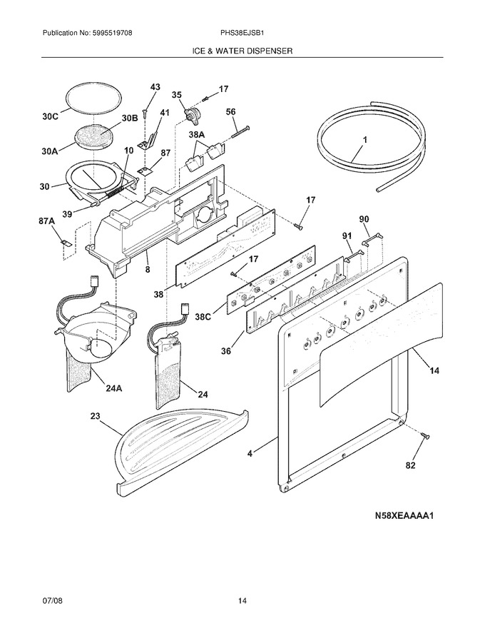 Diagram for PHS38EJSB1