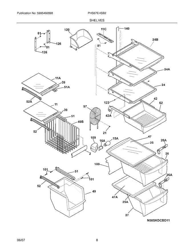 Diagram for PHS67EHSB2