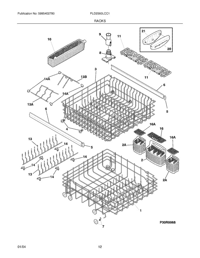 Diagram for PLD2560LCC1