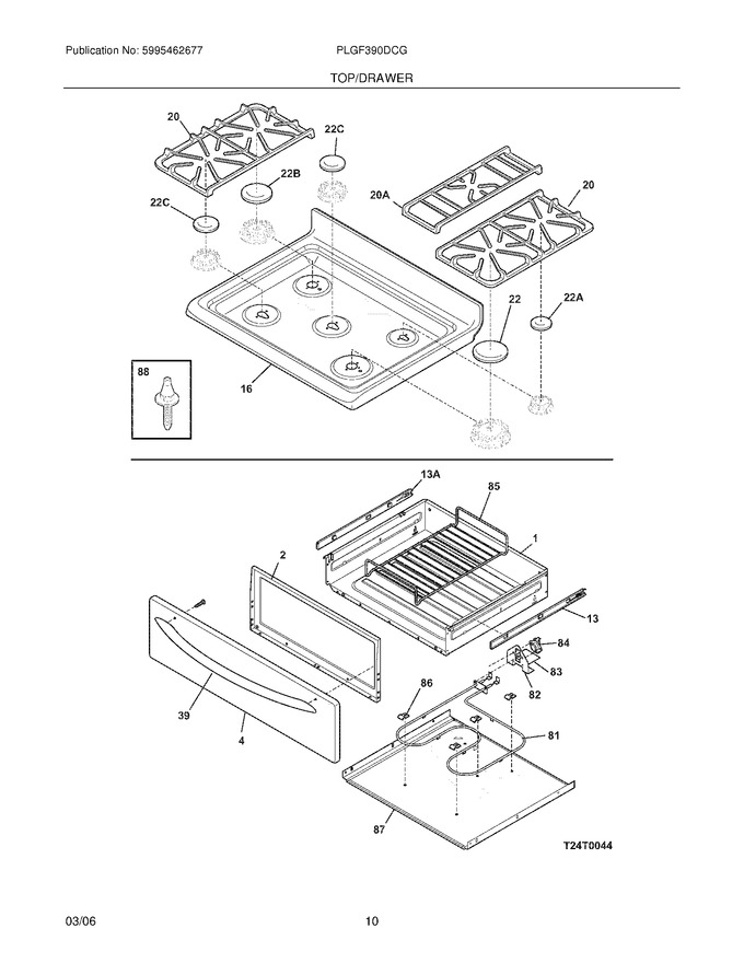 Diagram for PLGF390DCG