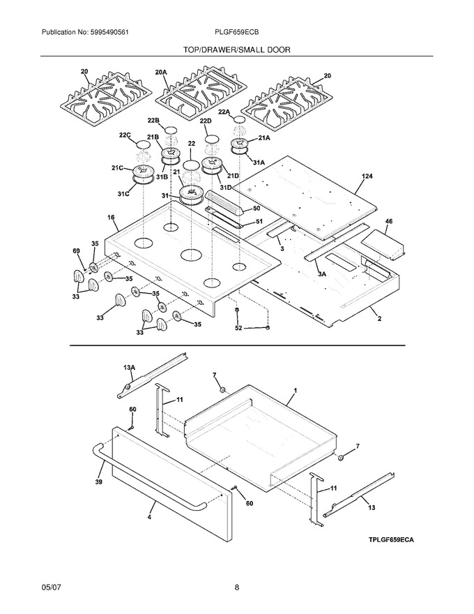 Diagram for PLGF659ECB