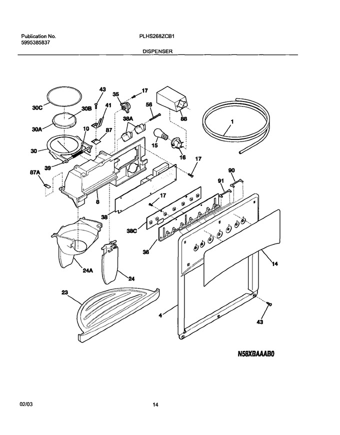 Diagram for PLHS238ZCB1