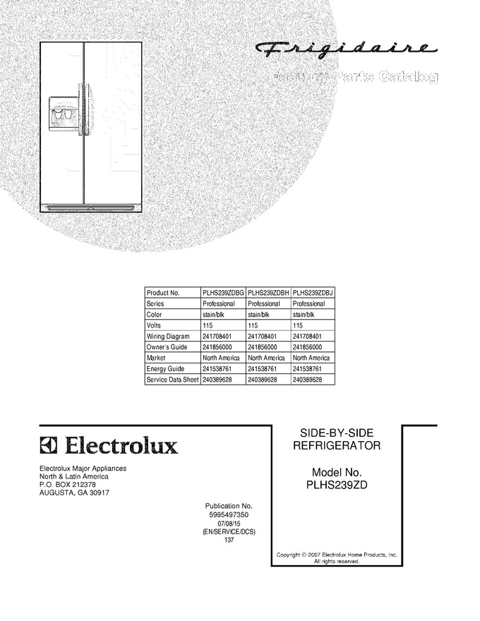 Diagram for PLHS239ZDBH