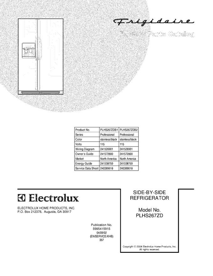 Diagram for PLHS267ZDB1