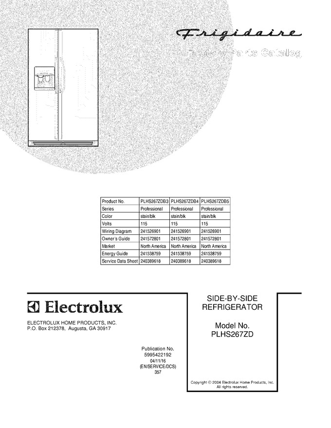 Diagram for PLHS267ZDB5