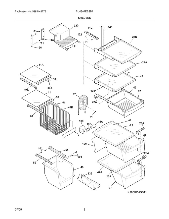 Diagram for PLHS67EESB7