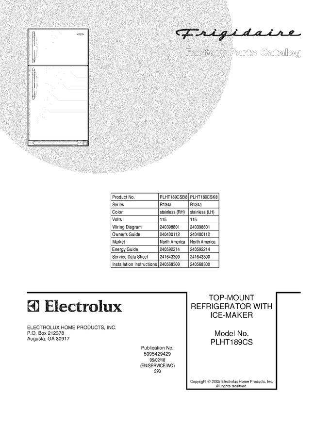 Diagram for PLHT189CSK8