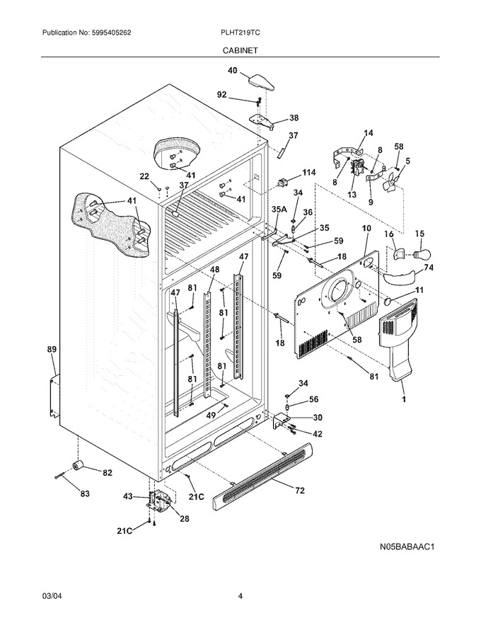 Diagram for PLHT219TCK4