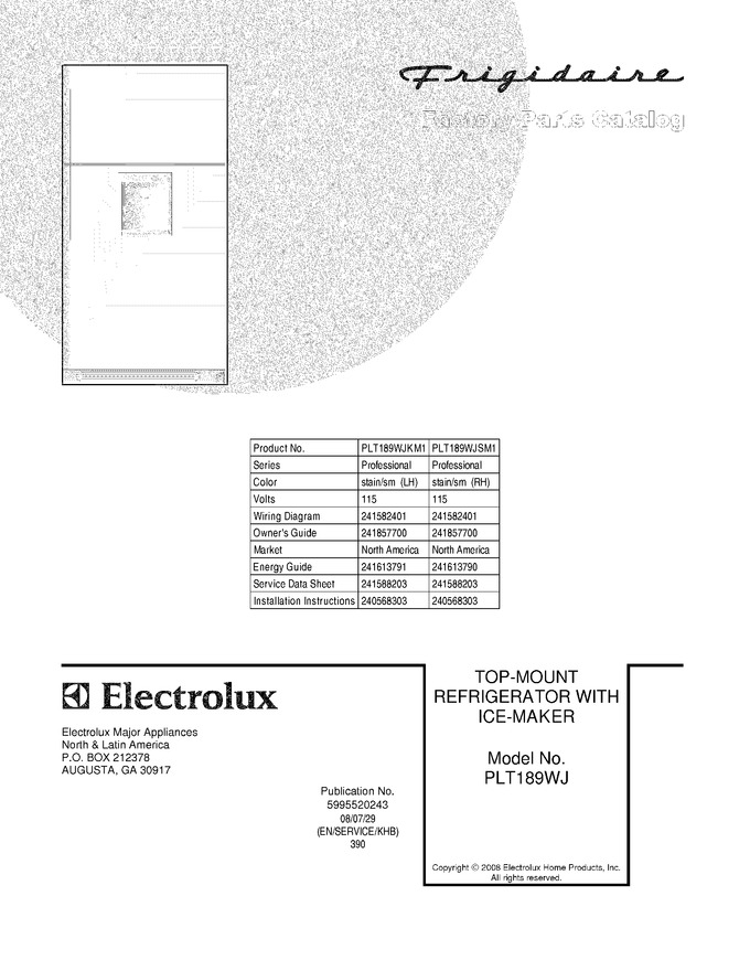 Diagram for PLT189WJSM1