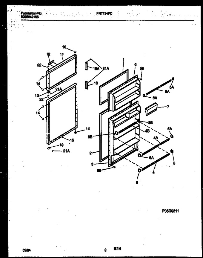 Diagram for PRT134PCD2