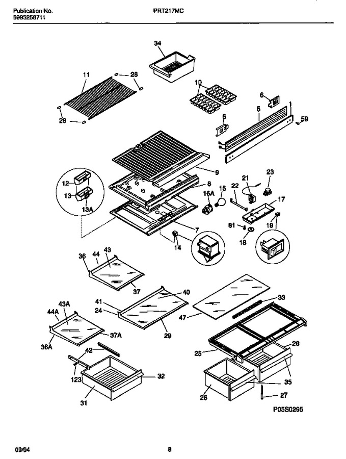 Diagram for PRT215MCW5