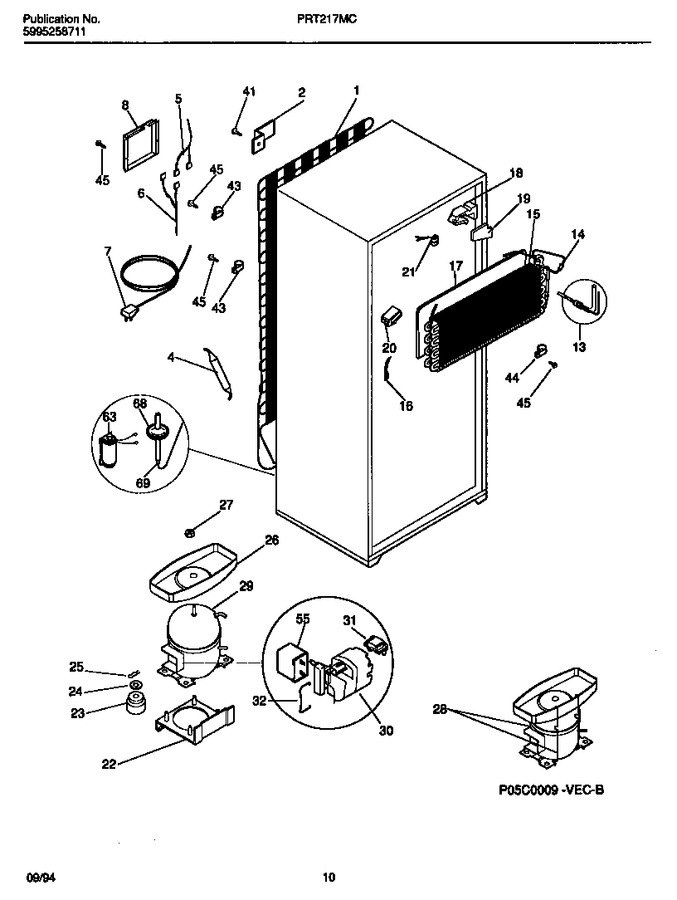 Diagram for PRT215MCW5