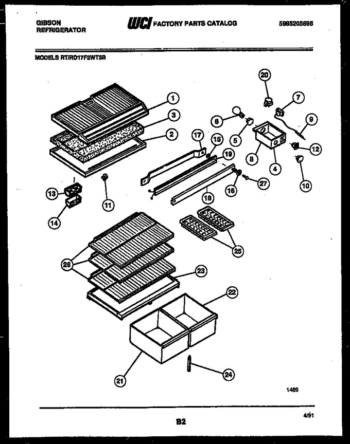 Diagram for RT17F2WT3B