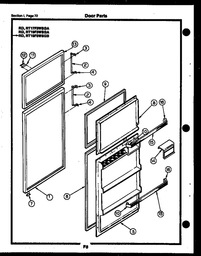 Diagram for RT17F3WSGA