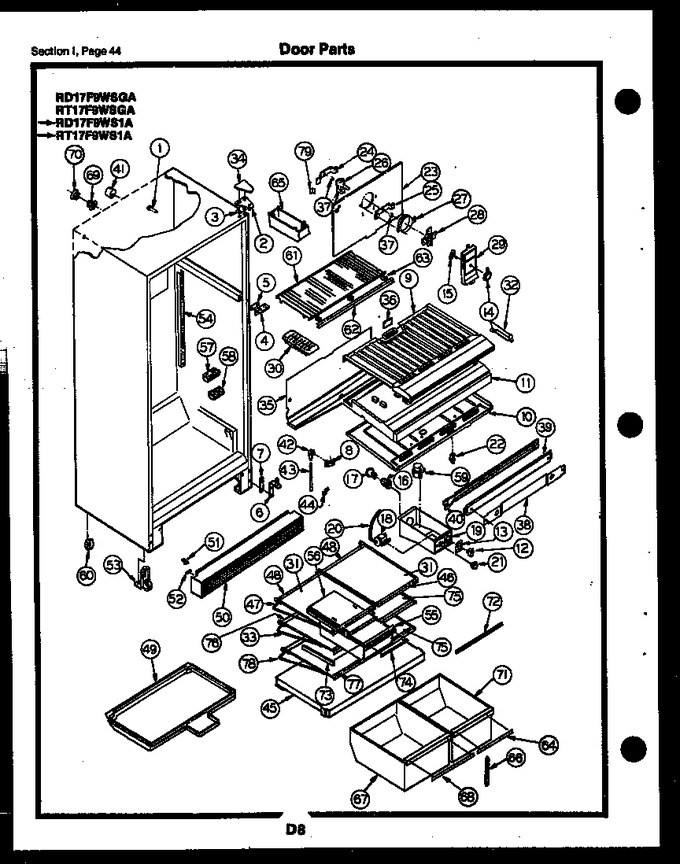 Diagram for RD17F9WSGA