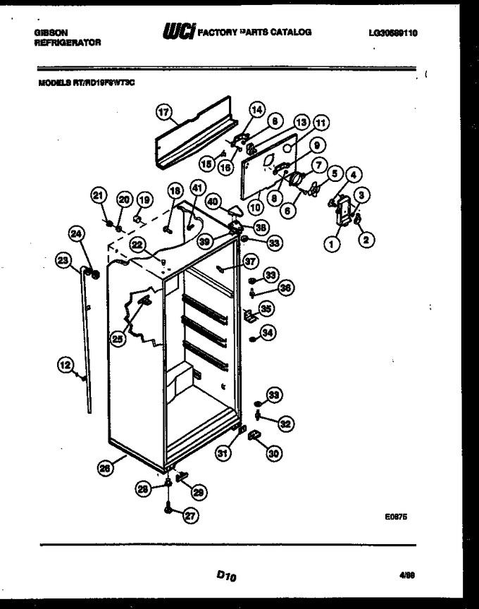 Diagram for RD19F8WT3C