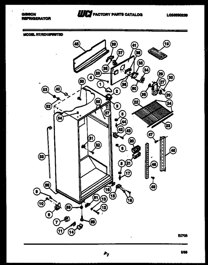 Diagram for RT19F9WT3D