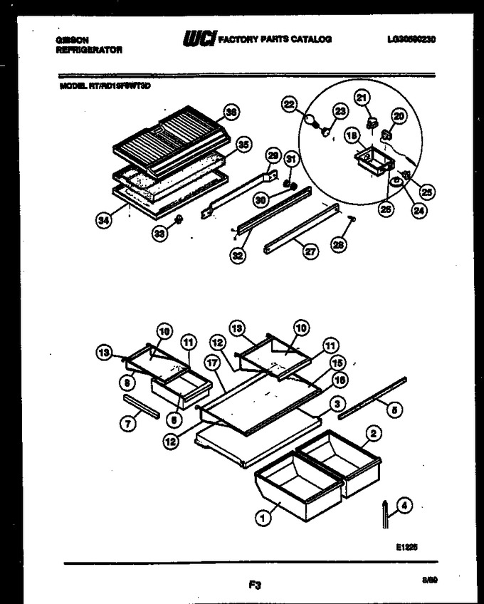 Diagram for RT19F9WT3D