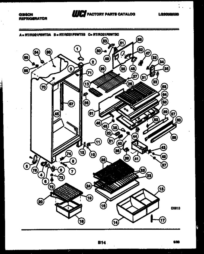 Diagram for RD21F6WT3A