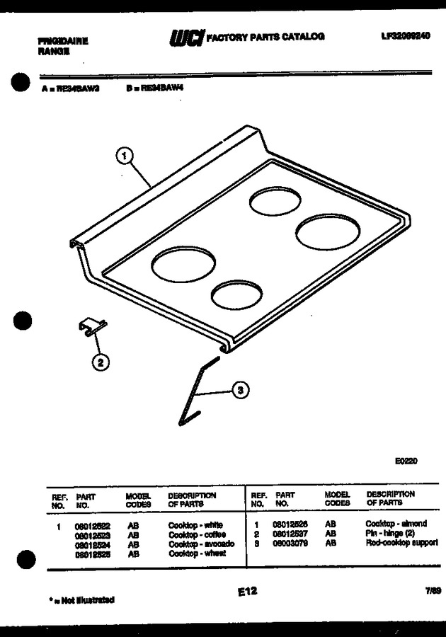 Diagram for RE34BAA4