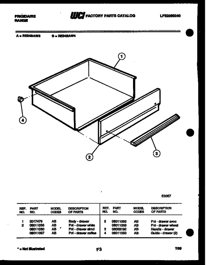 Diagram for RE34BAW3