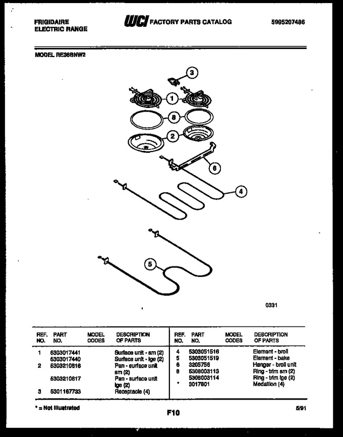 Diagram for RE36BNW2