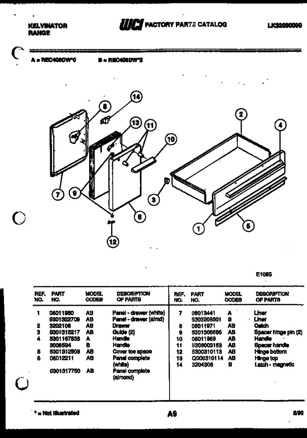 Diagram for REC406DW2