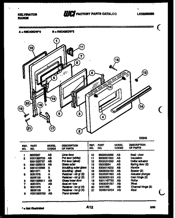 Diagram for REC406DW0