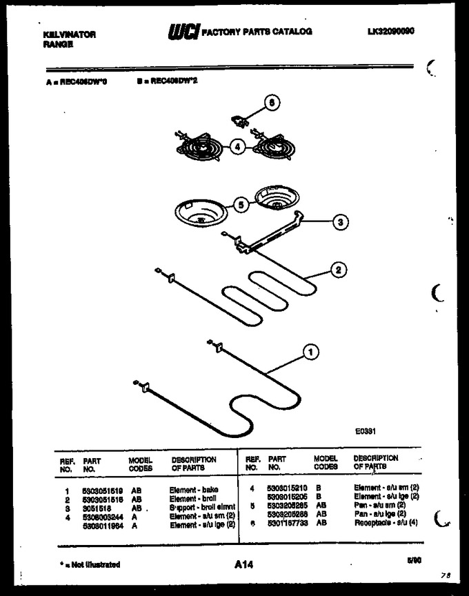 Diagram for REC406DW0