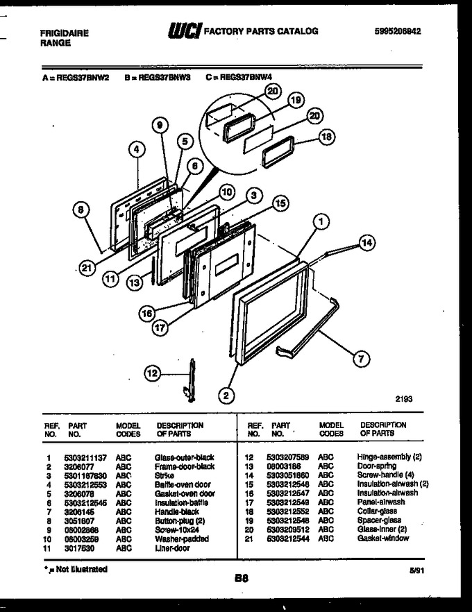 Diagram for REGS37BNW4