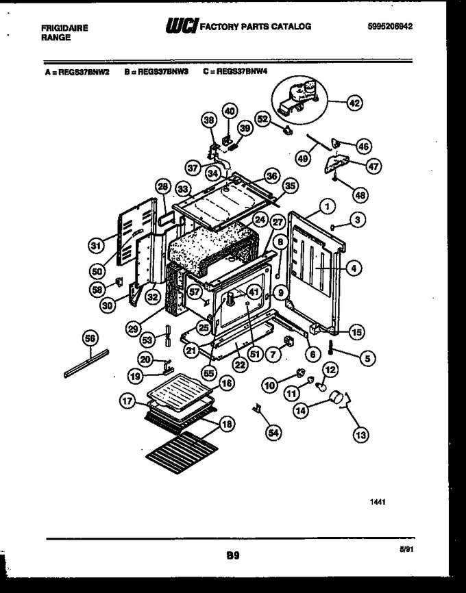 Diagram for REGS37BNW4