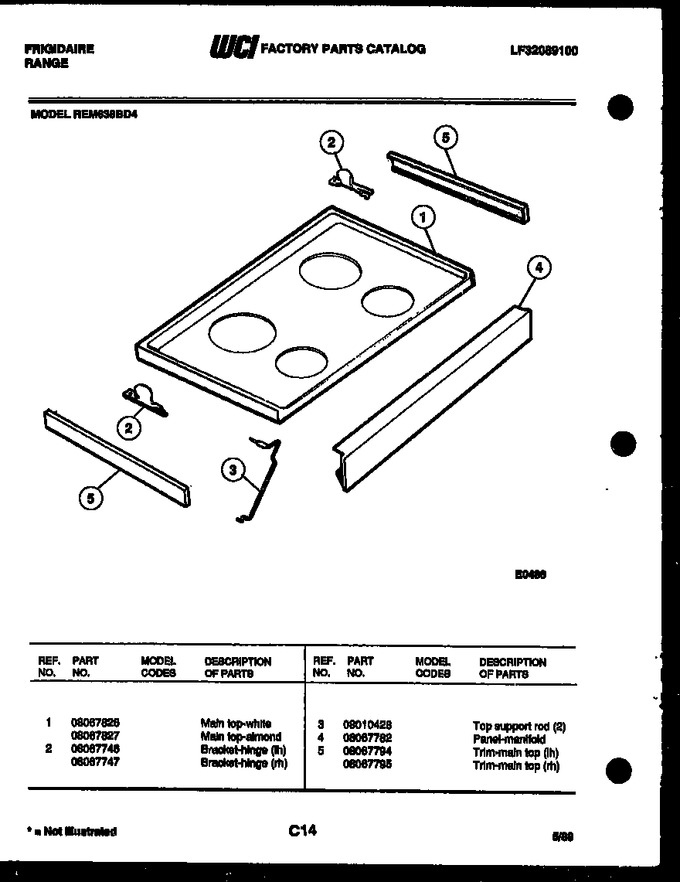 Diagram for REM638BDL4