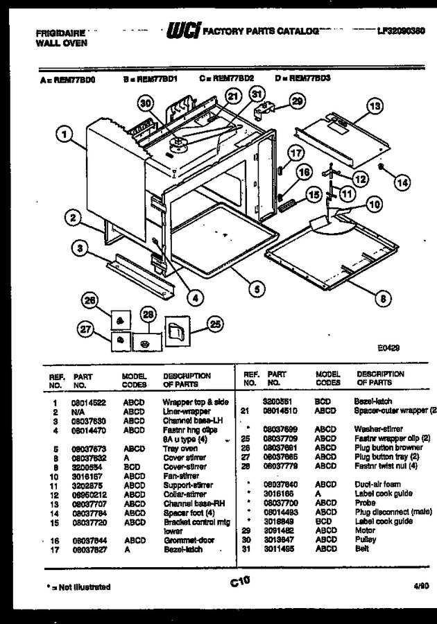 Diagram for REM77BDB1