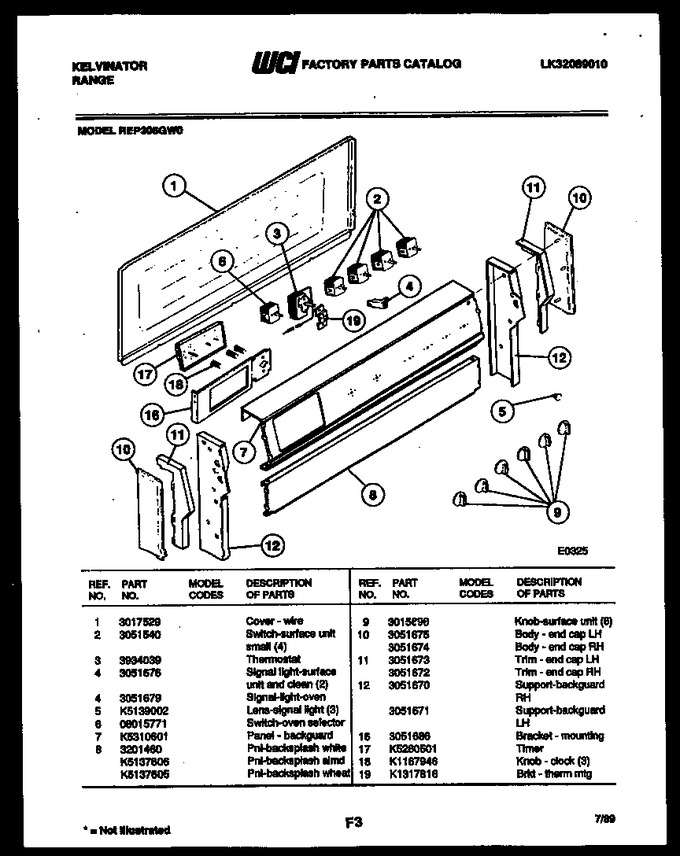 Diagram for REP305GW0