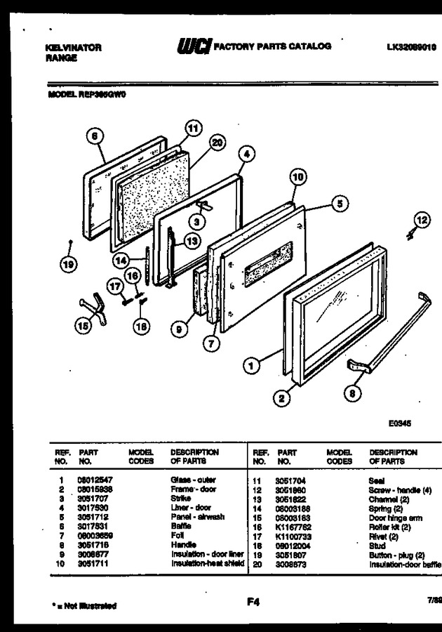 Diagram for REP305GW0