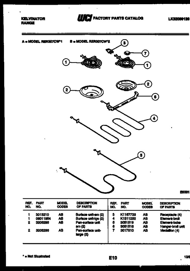 Diagram for RER307CT1