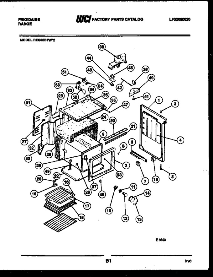 Diagram for RES36BFW2