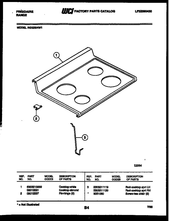 Diagram for RG32BNW1