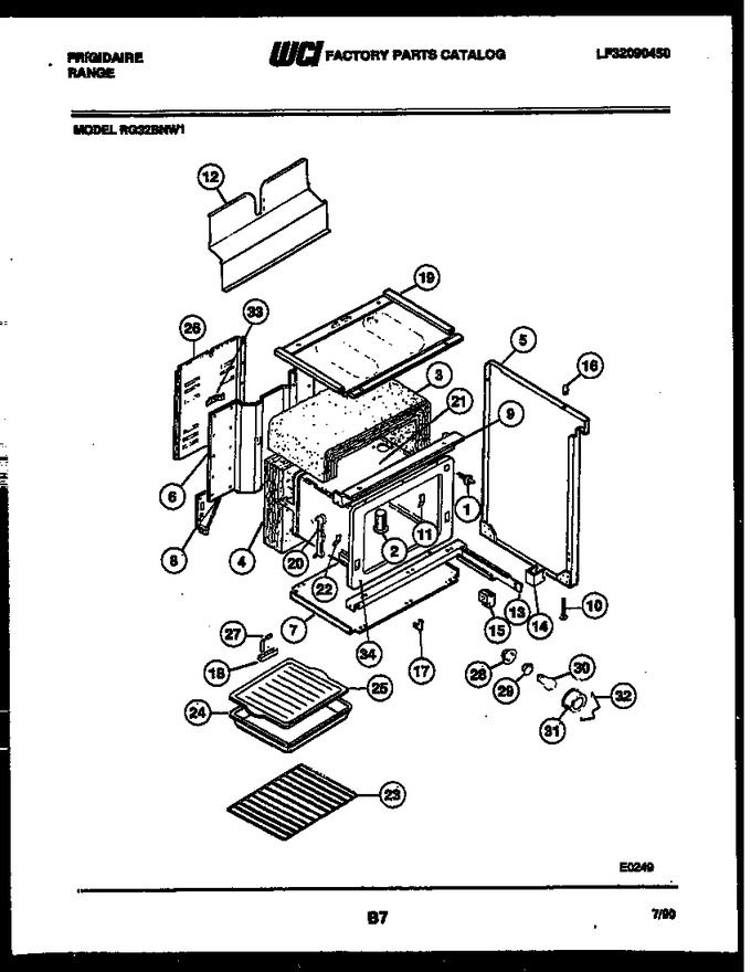 Diagram for RG32BNW1