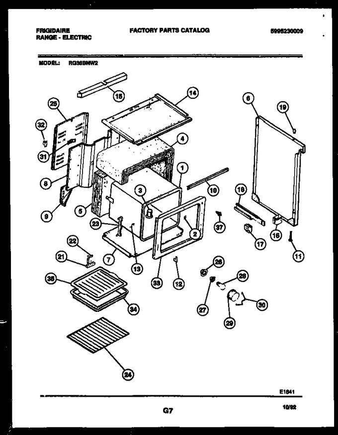 Diagram for RG36BNW2