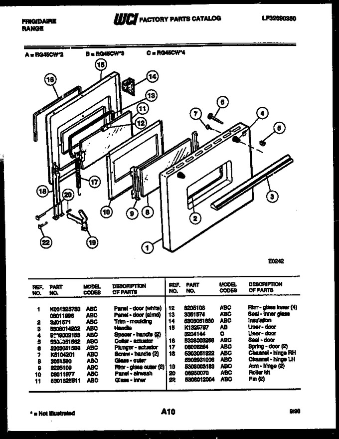 Diagram for RG45CW4