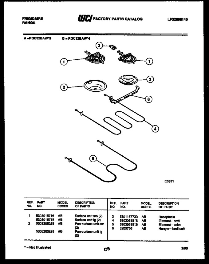 Diagram for RGC32BAW4