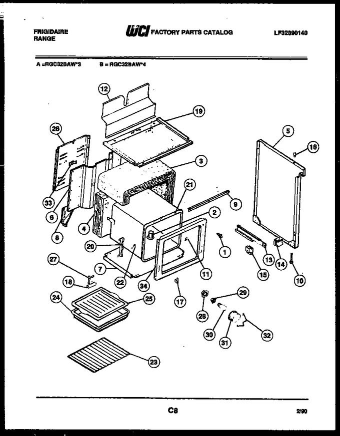 Diagram for RGC32BAW3