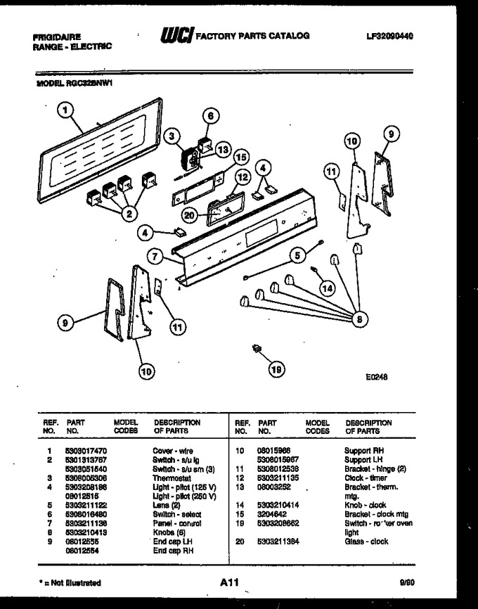 Diagram for RGC32BNW1
